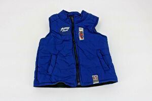 Boyz Wear Boys Blue Vest Car Zipper Casual Fall Outerwear Baby Size 24M Months